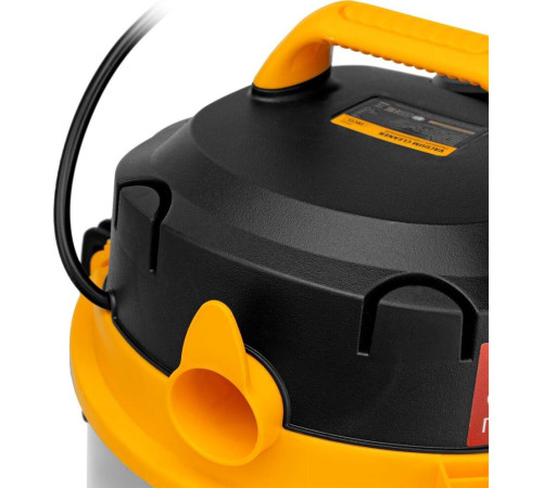 DENZEL SVC15, 1200 Вт, бак 15 л, шланг 2 м 28201