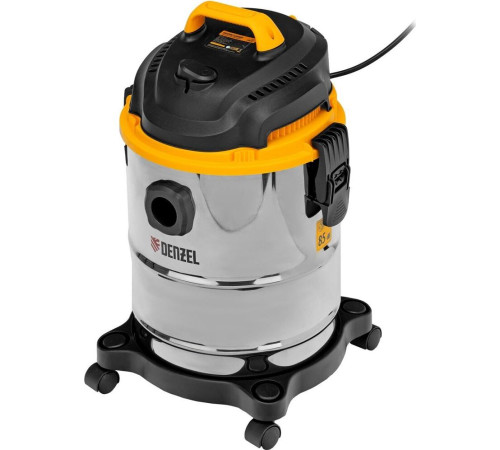 DENZEL SVC15, 1200 Вт, бак 15 л, шланг 2 м 28201