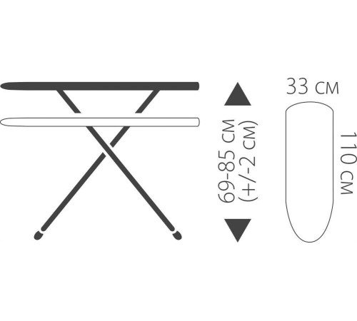 HAUSMANN HM-2126 Capella 33x110см