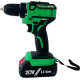 ZITREK Greenpower 20 Pro (20В, Li-ion аккум. 2шт, ЗУ, кейс, бита) 063-4061