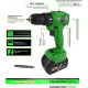 ZITREK Greenpower 20 Pro (20В, Li-ion аккум. 2шт, ЗУ, кейс, бита) 063-4061