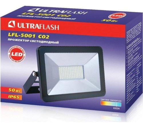 ULTRAFLASH (12317) LFL-5001 C02 черный