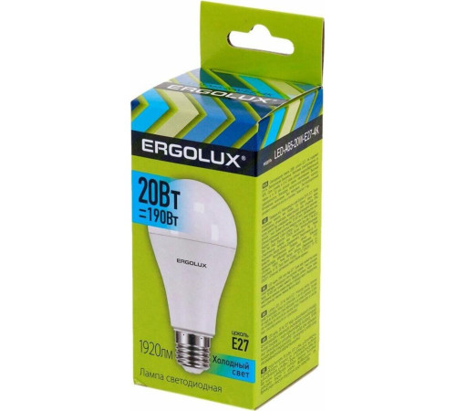 ERGOLUX (13183) LED-A65-20W-E27-4K