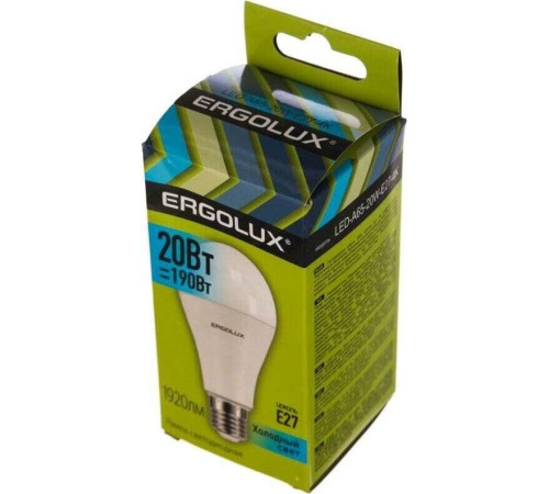 ERGOLUX (13183) LED-A65-20W-E27-4K