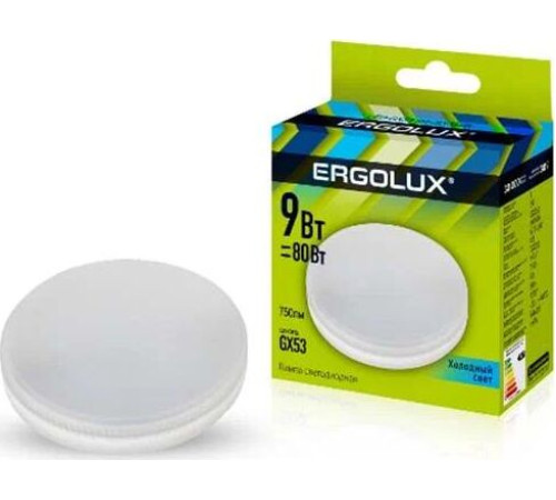 ERGOLUX (13515) LED-GX53-9W-GX53-4K