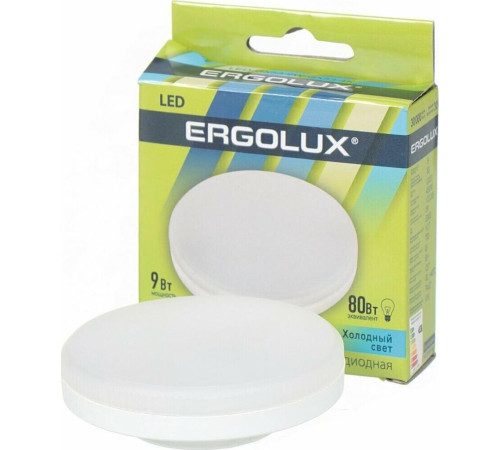 ERGOLUX (13515) LED-GX53-9W-GX53-4K