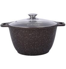 KUKMARA кмк42а а/пр литая 4,0л стекл/кр Кофейный мрамор