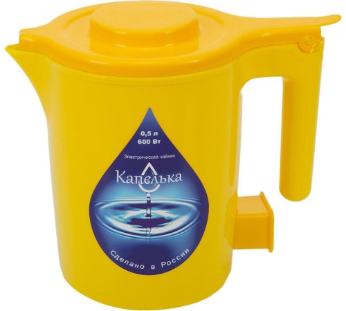 КАПЕЛЬКА, 0,5л., 600Вт, желтый