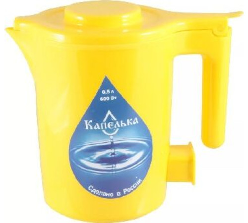 КАПЕЛЬКА, 0,5л., 600Вт, желтый