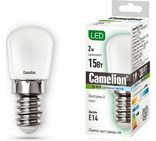 CAMELION (13154) LED2-T26/845/E14/2Вт
