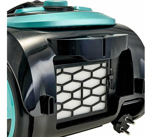 DELTA LUX DE-3501 черный\бирюзовый