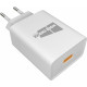 MORE CHOICE (4627151195285) NC52QCm 1USB 3.0A QC3.0 для micro USB быстрая зарядка White
