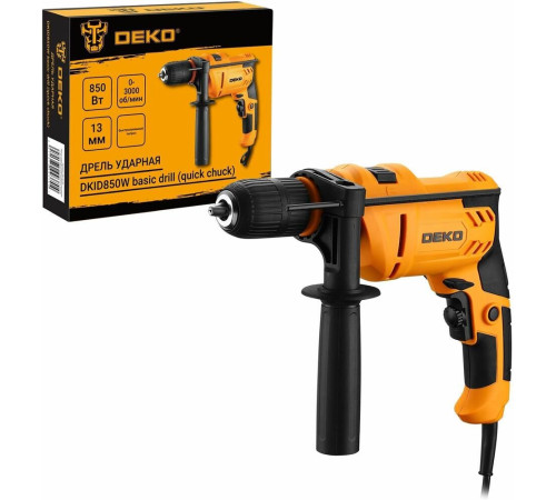 DEKO DKID850W с быстрозажимным патроном, 850Вт 063-4155