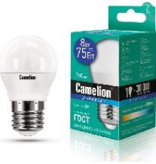 CAMELION (13373) LED8-G45/865/E27/8Вт