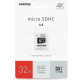 SMARTBUY (SB32GBSDCL10U3L-01) MICRO SDHC 32GB CLASS10 PRO U3 R/W: 95/60 MB/S (с адаптером SD)