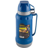 MALLONY Термос в пластиковом корпусе со стеклянной колбой ACQUA, 1,8 л (2 чашки) (008240)