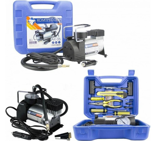 NOVA BRIGHT АК-35 пластик. кейс с инструментом 47639