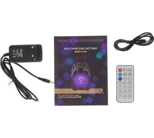 NATIONAL NSM-V100 черный