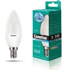 CAMELION (12074) LED7-C35/845/E14/7Вт/4500K
