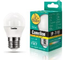 CAMELION (12070) LED7-G45/830/E27/7Вт/3000K