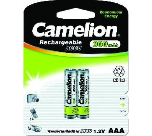 CAMELION (3144) NC-AAA300BP2 AAA 300MAH NI-CD BL-2