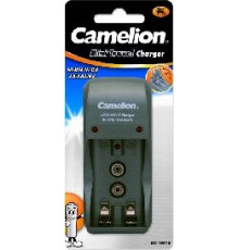 CAMELION (8181) BC-1001A TITANIUM (BC-1001A, ЗУ для 2хAA, AAA или 1X9V, 200мА, складная вилка, таймер )