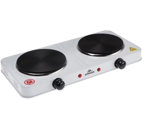 Электрическая плитка ДОБРЫНЯ DO-2208W бел.