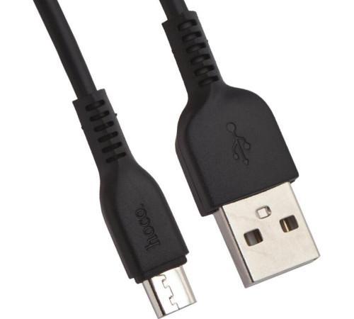 HOCO (6957531068945) X20 USB (m)-microUSB (m) 3.0м - черный