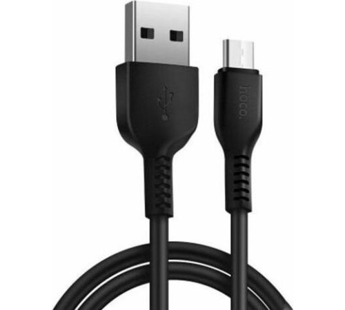 HOCO (6957531068945) X20 USB (m)-microUSB (m) 3.0м - черный