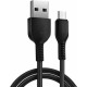 HOCO (6957531068945) X20 USB (m)-microUSB (m) 3.0м - черный