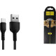 HOCO (6957531068945) X20 USB (m)-microUSB (m) 3.0м - черный