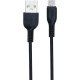 HOCO (6957531068945) X20 USB (m)-microUSB (m) 3.0м - черный
