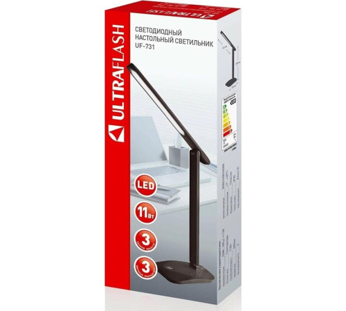 ULTRAFLASH (14180) UF-731 C02, черный