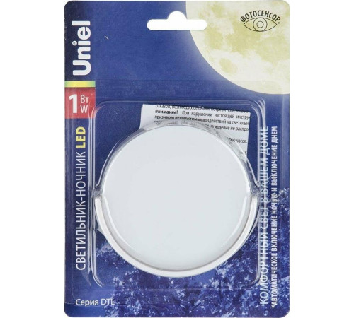 ЭЛЕКТРИКА UNIEL (UL-00007053) DTL-316 Круг/White/Sensor