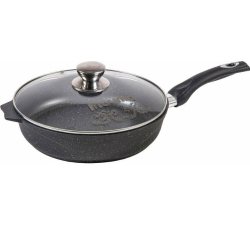 МЕЧТА С30701 Гранит 30см несъемная ручка стеклянная крышка