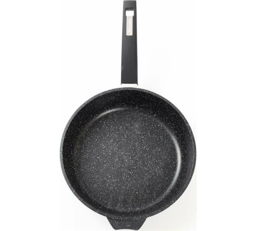 МЕЧТА 22802И Гранит black Induction Pro 22см несъемная ручка