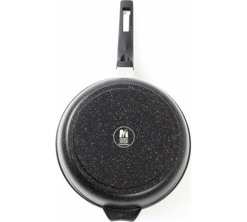МЕЧТА 22802И Гранит black Induction Pro 22см несъемная ручка