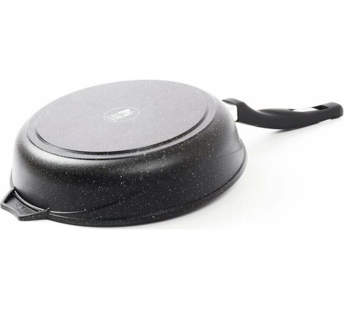 МЕЧТА 22802И Гранит black Induction Pro 22см несъемная ручка