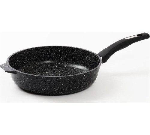 МЕЧТА 22802И Гранит black Induction Pro 22см несъемная ручка
