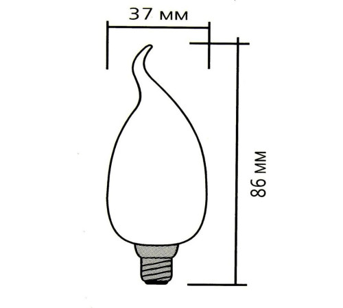 SMARTBUY (SBL-C37Can-12-60K-E14) 12W/6000/E14