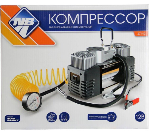 NOVA BRIGHT АК-75 металлический корпус, в сумке 47112