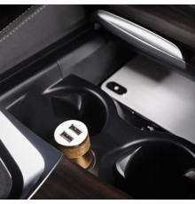 REXANT (18-1199) Автозарядка в прикуриватель 2хUSB (АЗУ) (1000+2100 mA) REXANT