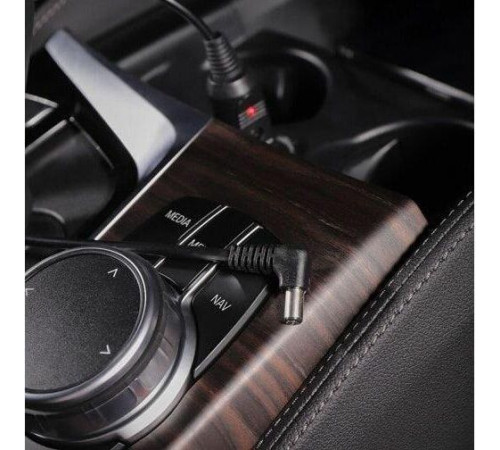 Автомобильное зарядное устройство REXANT (16-0234) Автозарядка с индикатором (разъем 2.5х5.5) (АЗУ) шнур спираль 1.5 м REXANT