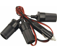 REXANT (16-0221) Разветвитель автоприкуривателя 3 гнезда шнур REXANT