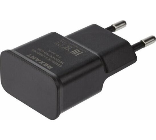 REXANT (16-0274) Сетевое зарядное устройство REXANT USB, 5V, 2.1 A, черное