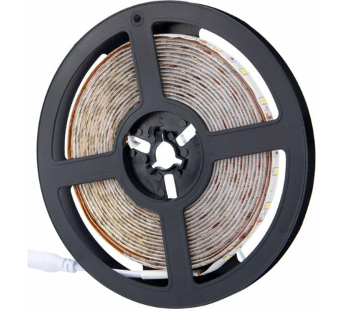 Лента светодиодная LAMPER (142-401) Комплект светодиодной ленты 5 м с блоком питания IP65, холодное белое свечение 6500 К LAMPER