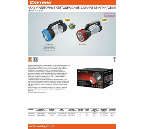 СПУТНИК AFC900-5W