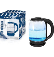 ERGOLUX ELX-KG05-C02 стеклянный черный,1.8л.