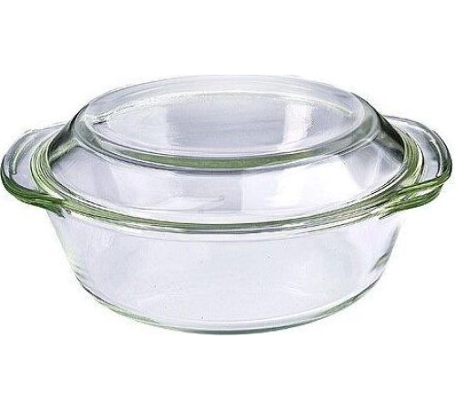 LORAINE 29698 Кастрюля с крышкой стекло 1 л LR (х6)