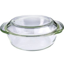 LORAINE 29698 Кастрюля с крышкой стекло 1 л LR (х6)